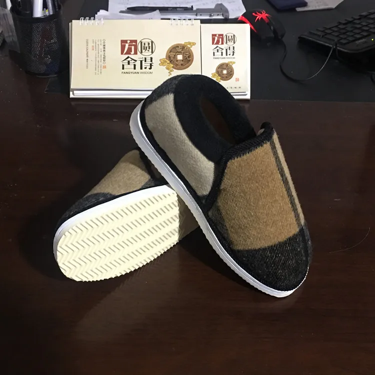 

Old Horse Shoe Factory Entirely Handmade Launched zhong gao bang, Gold Velvet Lining Cloth. Eva Lightweight Anti-slip Men And Wo