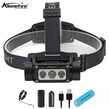 

Alonefire HP52 L2 Headlamp Flashlight Type-C USB Rechargeable Lantern for Outdoor Camping Hunting Fishing Head Torch Light Alon