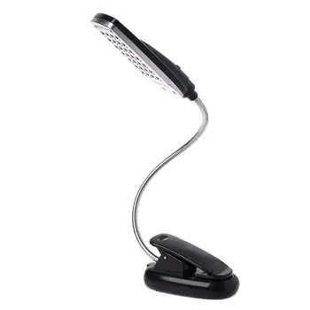 

Pro Flexible USB/Battery Power 28 LED Light Clip-on Bed Table Desk Reading Lamp