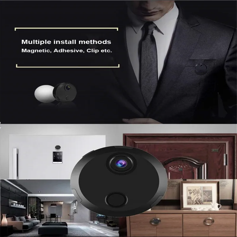 Мини WiFi камера HDQ15 HD 1080P Инфракрасная камера ночного видения обнаружения движения цифровая видеокамера микро Удаленная камера