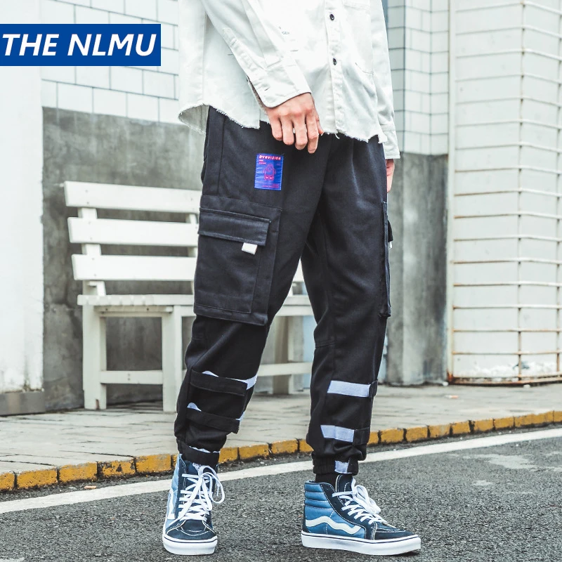 

Jogger Men Streetwear Sweatpants Harem Pants Hip Hop Mens Joggers Sweat Pants Casual Male Green Khaki HZ197
