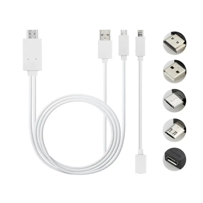 Спортивная видеокамера с разъемом Micro USB Для HDMI кабель ТВ АВ адаптер 5pin + 11pin смарт