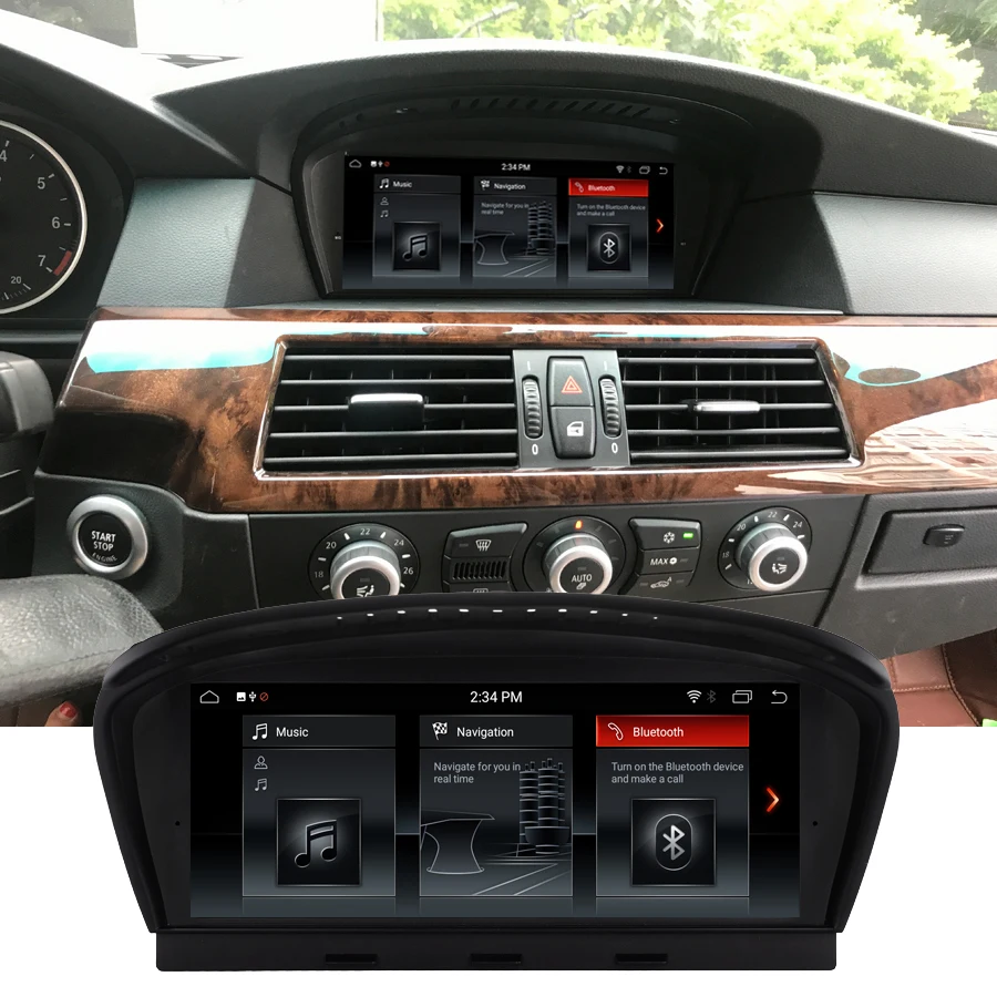 

Excellent 6core Android 9.0 in-Car Navigation For BMW 3 5 Series E60 CIC CCC system touch screen car gps radio stereo player