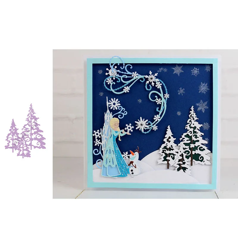 

Xmas Christmas Tree Metal Cutting Dies Stencil For Scrapbooking Paper Cards Crafts New 2019 Dies Cutter Decorative Embossing
