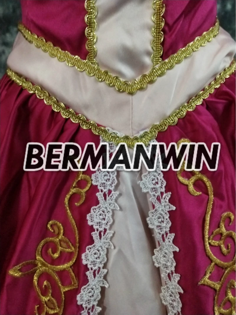 BERMANWIN/платье на Рождество и Хэллоуин; костюм принцессы для костюмированной вечеринки; костюм красавицы и чудовища; костюм Белль; платье Белль для костюмированной вечеринки