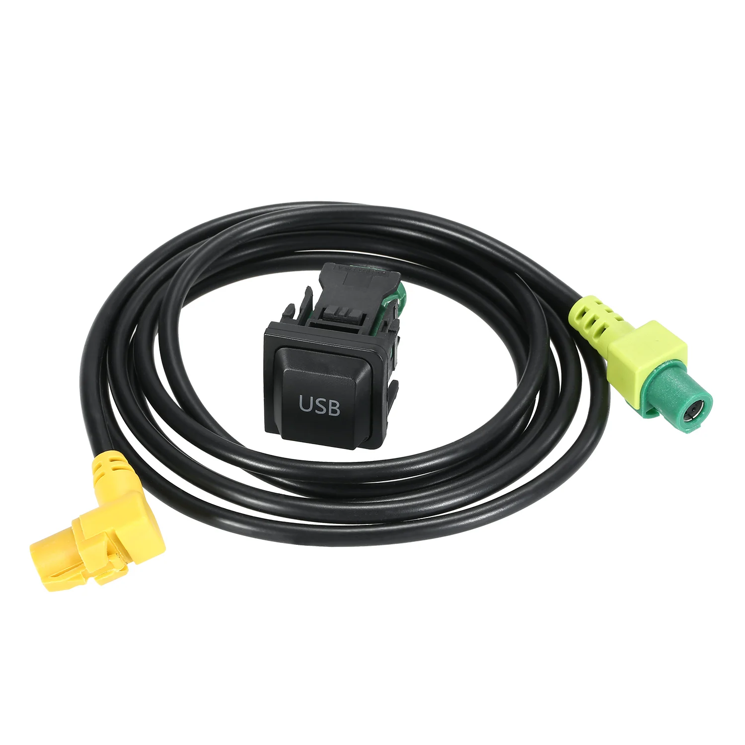 Автомобильный AUX USB кабель с переключателем для замены VW Golf MK5 MK6 VI 5 6 Jetta CC Tiguan Passat B6