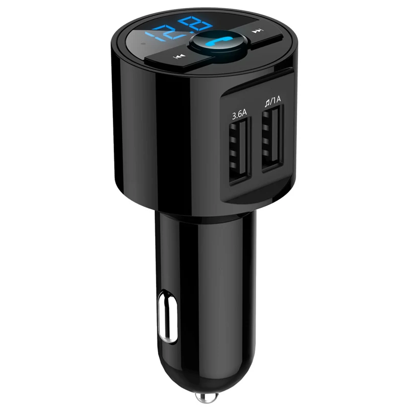 

Bluetooth Car USB Charger FM Transmitter Radio Adapter MP3 Player Wireless Handsfree Car kit Dual USB 3.6A Quick Charge