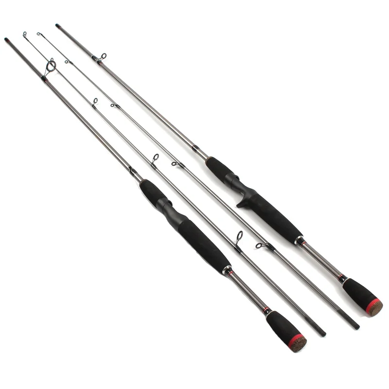 

Outdoor Fishing Rods 1.8 m 2 segments m Line wt.6-15lb bait wt.1 / 8-3 / 4 oz. Carbon Spinning Casting Bait Fishing Rod power