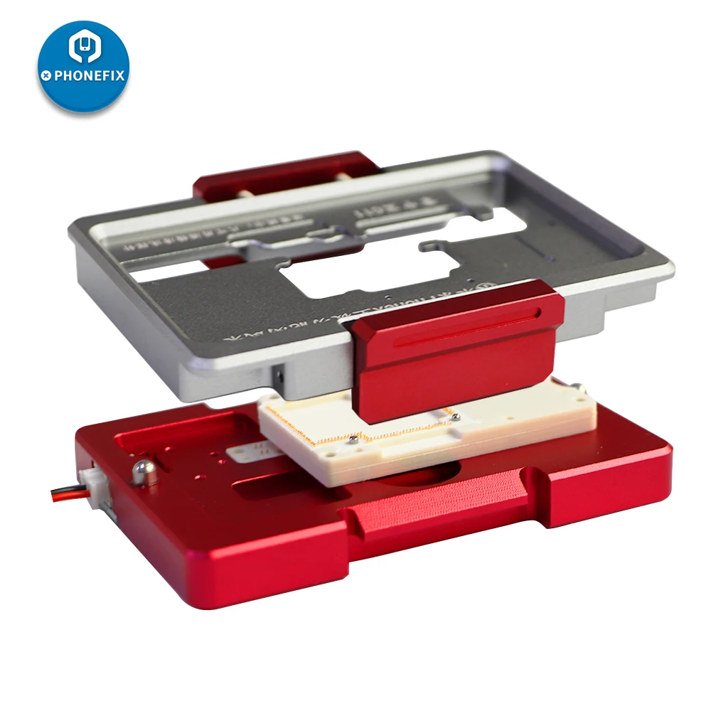

WL C11 iSocket Mobile Phone Motherboard Test Repair Jig Fixture for iPhone X Upper and Lower Logic Board Test Fixture