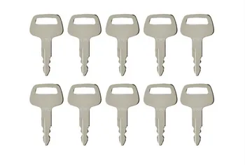 

10 KEY For Kato Excavator Heavy Equipment Ignition Key OEM Logo 719-10306001 Free Shipping