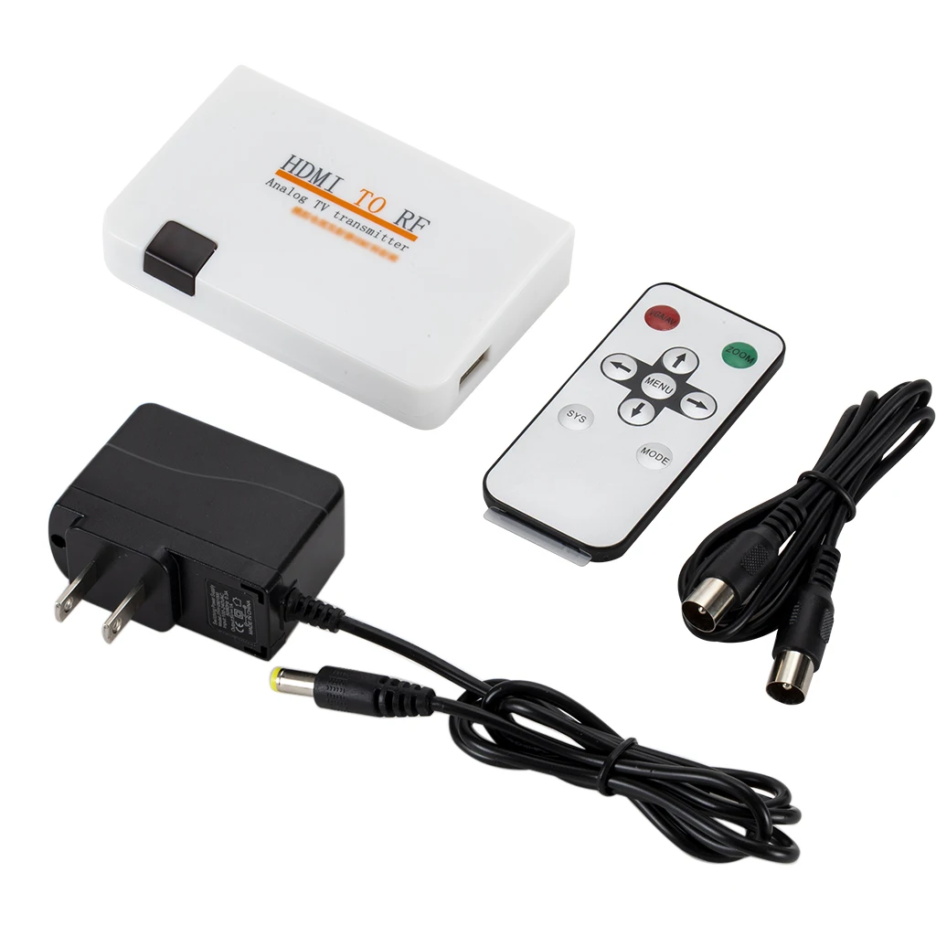 1169/5000 HDMI-to-RF коаксиальный конвертер адаптер с кабель дистанционного управления хост питания высокого качества