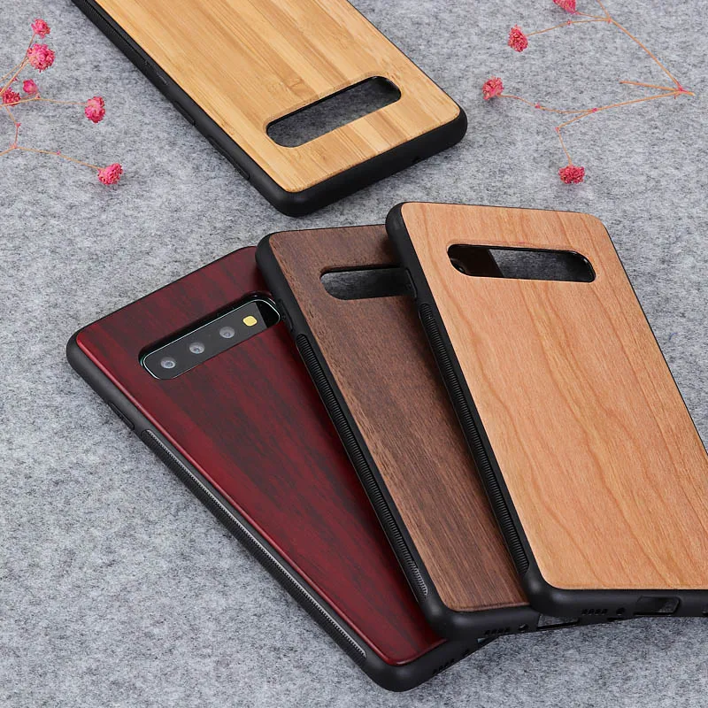 Wlzcyhbd Ретро настоящий Деревянный чехол для пар samsung Galaxy S10 Plus Note 10 100% натуральный