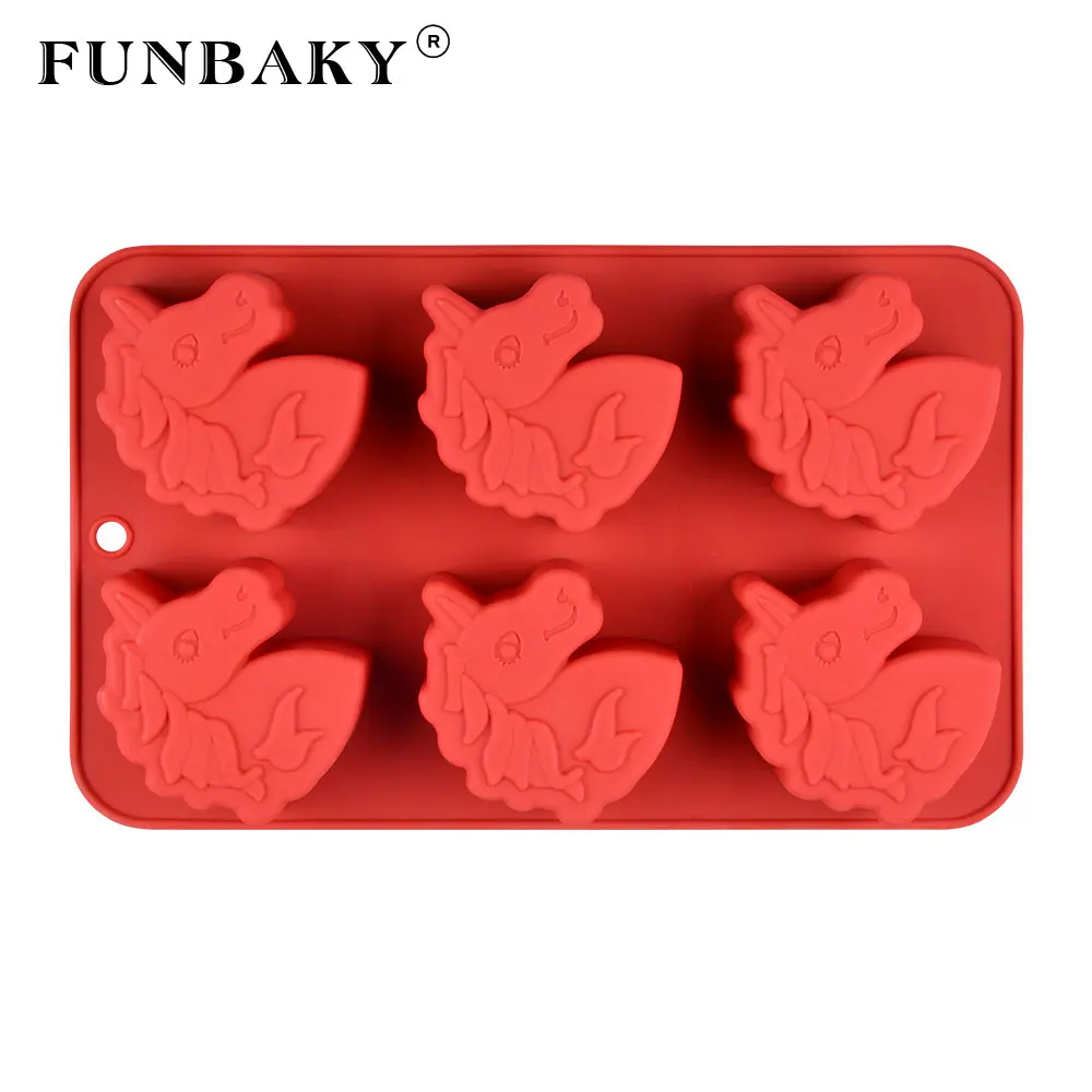 Силиконовые 3d формы FUNBAKY для шоколада форма украшения тортов выпечки инструмент
