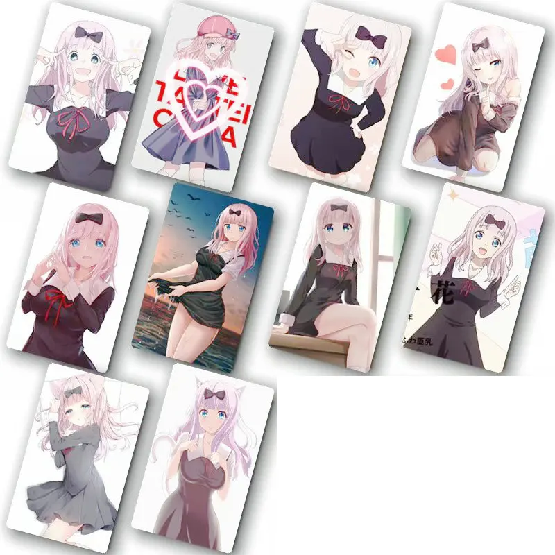 

KAGUYA-SAMA: LOVE IS WAR 100pcs Different Style Anime Stickers Bus ID Waterproof DIY Card Stikers Classic Toys