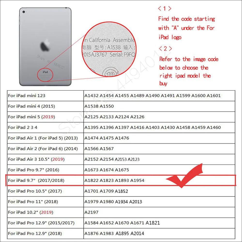 Для ipad 9,7 дюймов чехол 5th/6th Gen чехол с карандашом держатель ТПУ силиконовый чехол Полная защита чехол Авто Режим сна/пробуждения