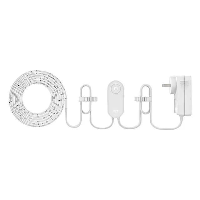 1pcs 2M Light Strip Yee светильник RGB светодиодный 2 м умный светильник-полоса умный дом для Mi Home приложение WiFi работает с Alexa Google Home Assistant 16 миллионов красочных - Комплект: 1pcs 2M Light Strip