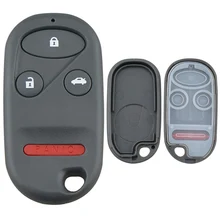 Чехол для автомобильного ключа замена 3+ 1 кнопки чехол без ключа дистанционного ключа Fob оболочка подходит для автомобиля Honda
