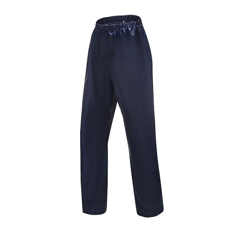 Tanie QIAN nieprzepuszczalne spodnie przeciwdeszczowe kobiety mężczyźni płaszcz przeciwdeszczowy Outdoor grubsze wodoodporne spodnie motocyklowe wędkarstwo Camping sprzęt przeciwdeszczowy spodnie