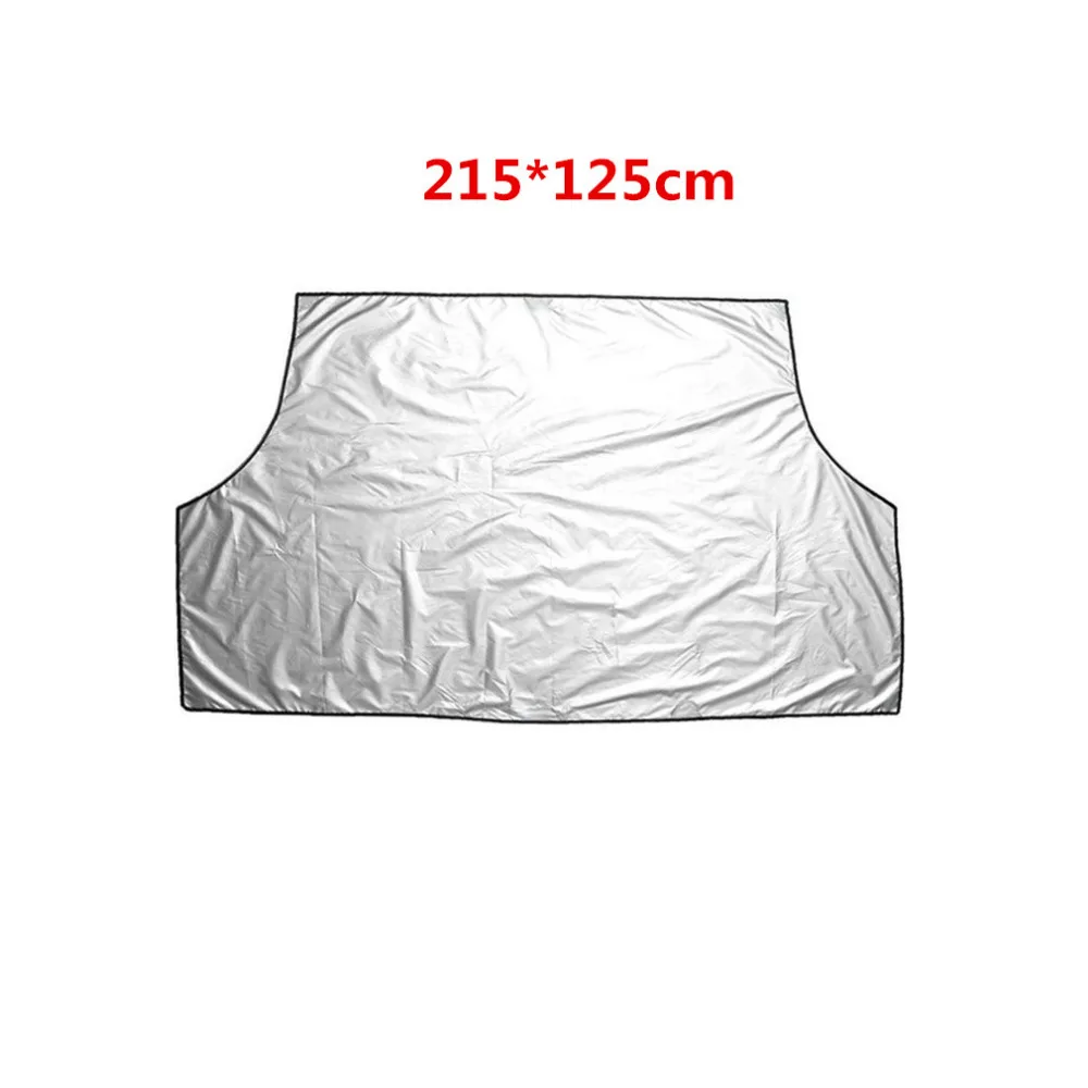 215*125cm Magnetic Car Covers Windscreen Cover Heat Sun Shade Anti Snow Frost Ice Shield Dust Protector Winter Car-styling