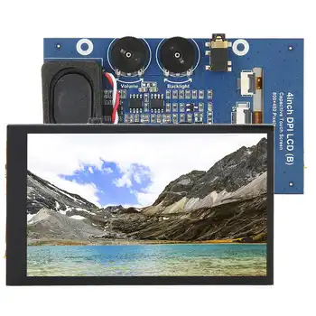 

4 Inch Raspberry Pi Model B/B + IPS Capacitive Touching Screen 480*800 LCD DPI Display Screen for Raspberry Pi 170° View Angle
