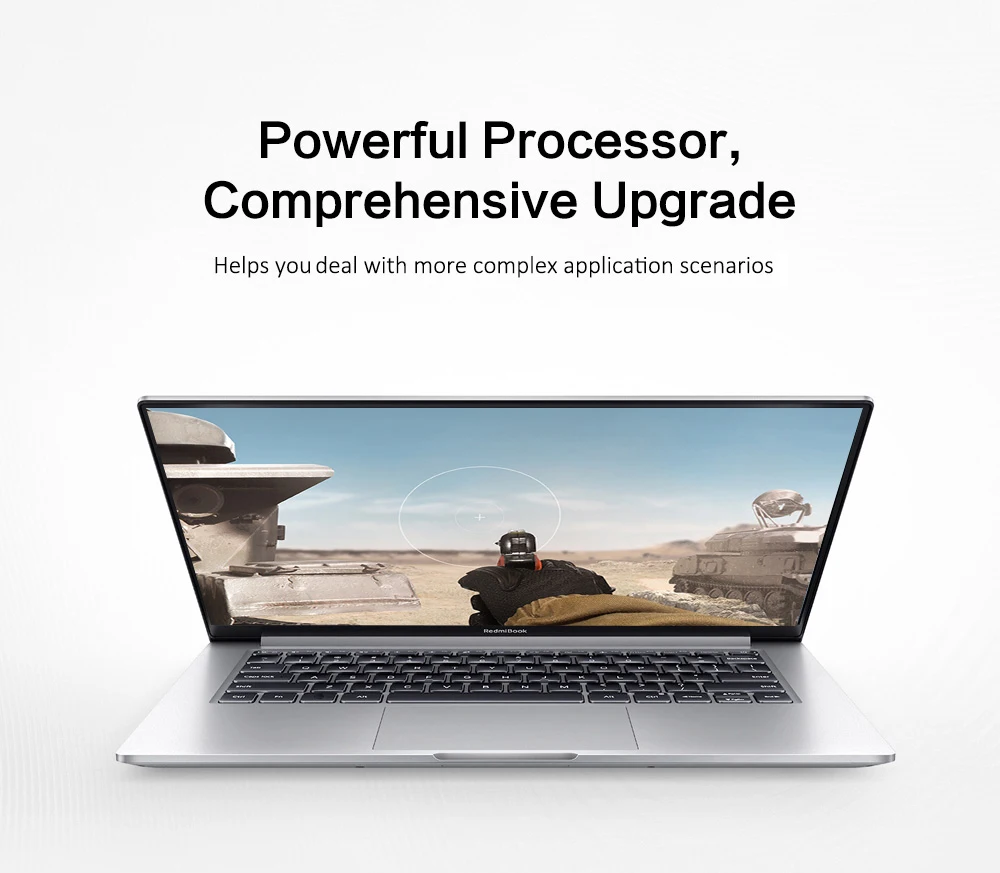 Xiaomi RedmiBook 14 Ⅱ 14-inch FHD Laptop 8-core 8GB RAM 512GB ROM 40Wh Battery 11h Long Endurance