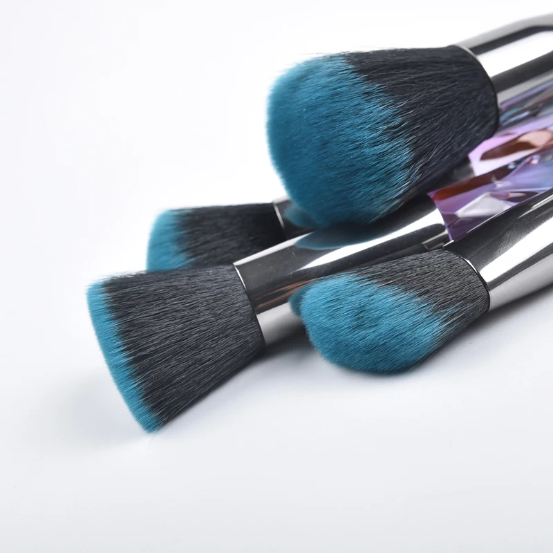 10 шт. Профессиональный набор кистей для макияжа косметические пудра румяна