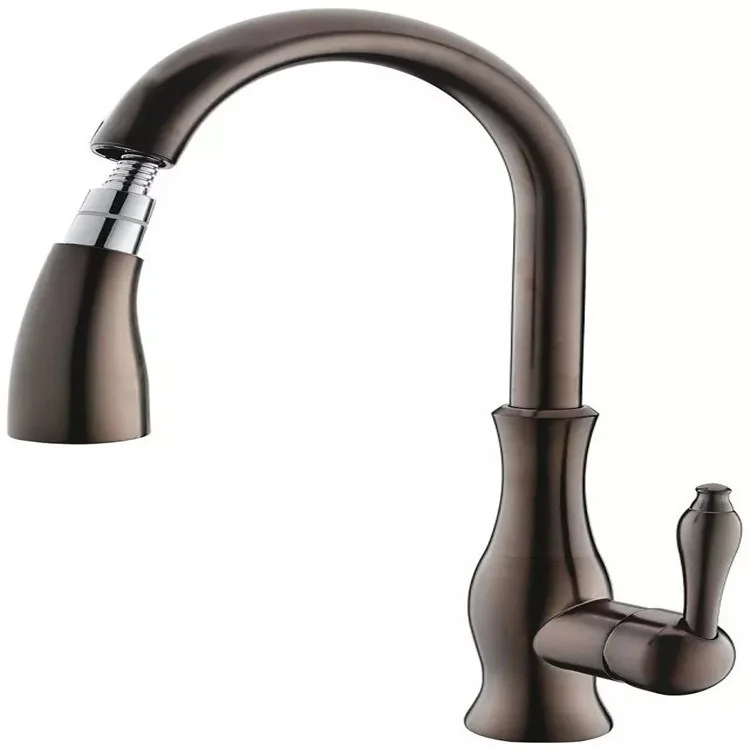 

Benefit Margin Full Copper Cold Hot Water Take Pull Dish Basin Faucet European Orb Dish Basin Faucet Kitchen Water Tank Faucet