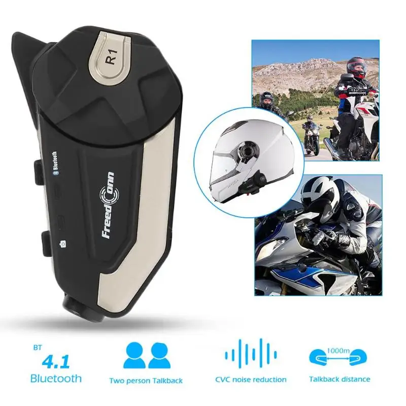 R1 1080P HD камера мотоцикл wifi Bluetooth 4,1 шлем гарнитура домофон видеозахвата Wi-Fi Трансмиссия просмотр аксессуары Новинка