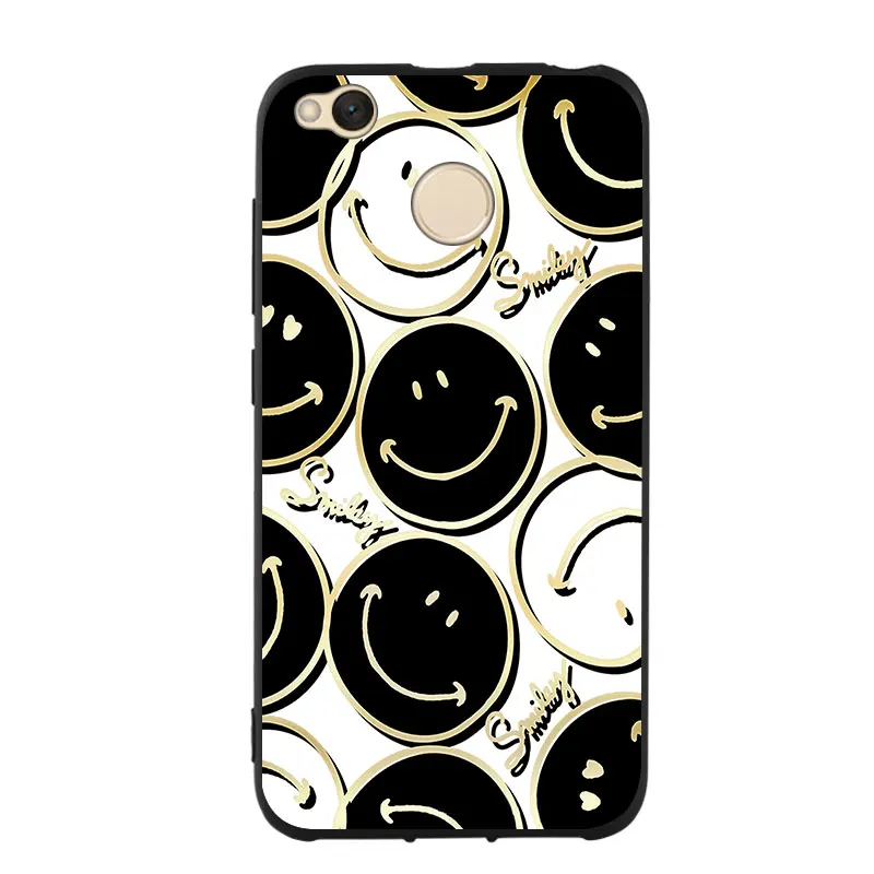 A1224-黑色微笑红米4x