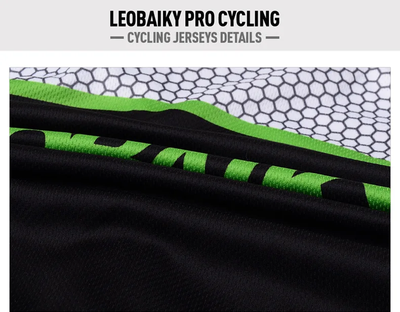 Leobaiky профессиональный бренд велосипедная одежда с коротким рукавом летняя мужская велосипедная Джерси короткая куртка партия