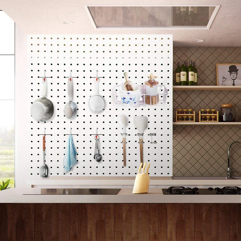 52 шт. крючков для Pegboard, набор крючков для хранения дома, система, набор вешалок для инструментов, для гаража, кухни, мастерской, органайзер, утилита, хо