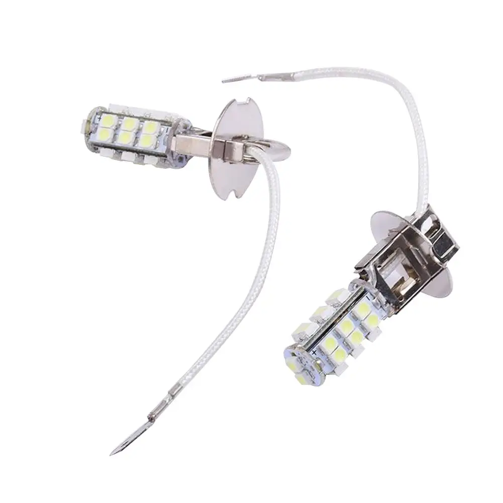 Твистер. CK отражатели 2 шт мощностью 12V для H3 26-SMD светодиодный Wit авто передняя противотуманная фара светильник лампа универсальный Применение для повышения безопасности