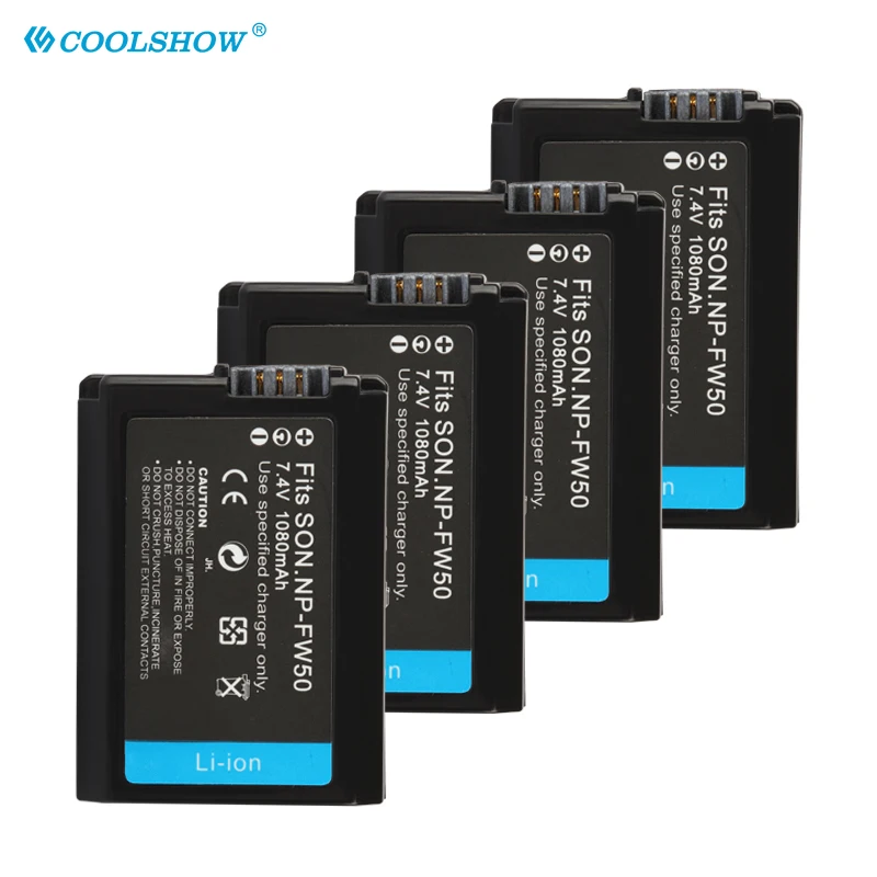 Np-Fw50 Batteria Per Sony Alpha A7 A7Rii Alpha 7R A7R Alpha 7S A7S A3000 A5000 A6000 A6300 A6500 1080Mah Npfw50 Batteria Della Fotocamera