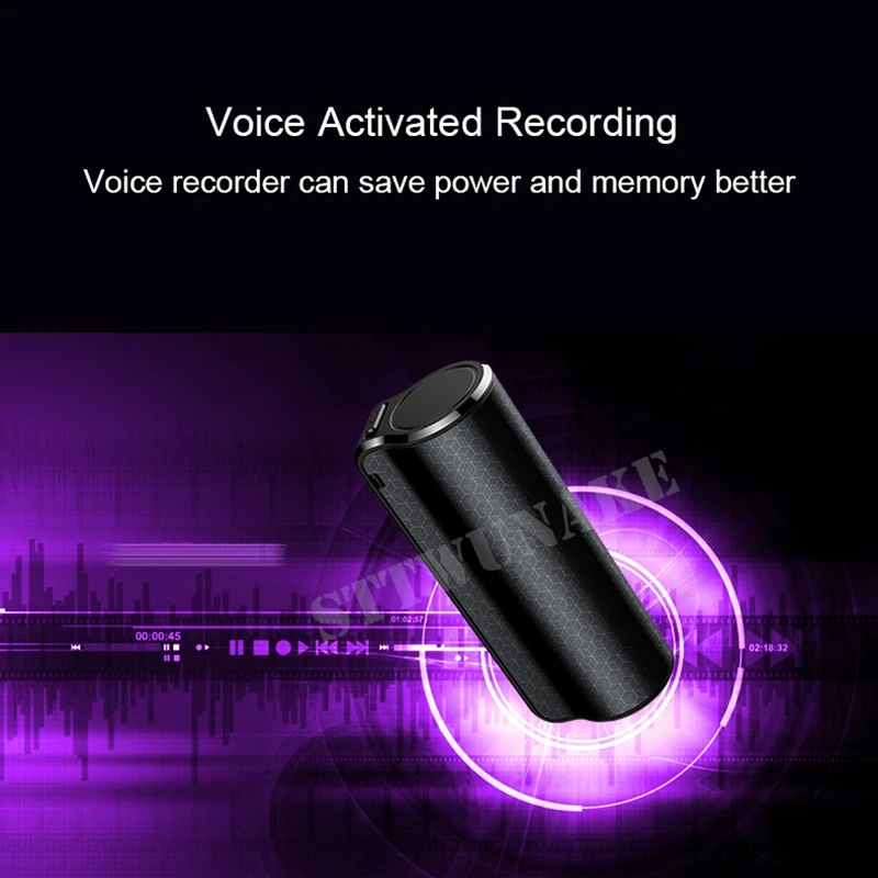 STTWUNAKE Voice recorder 600 hours dictaphone