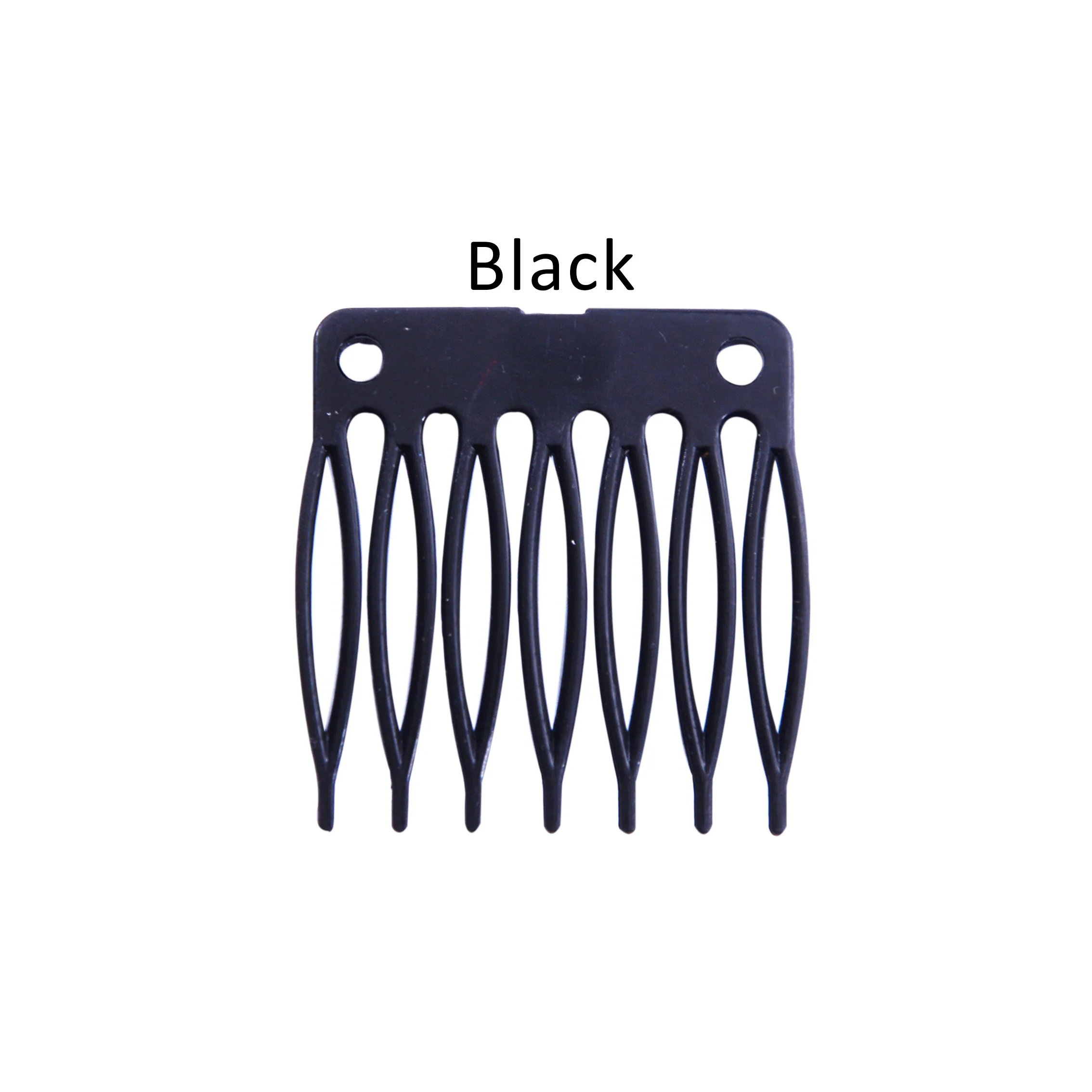 Hair Clips Wig Clips 50 Pcs/Lot Wig Accessories Hair Wig Plastic Combs and Clips For Caps Combs For Making Wigs Vogue Queen Products