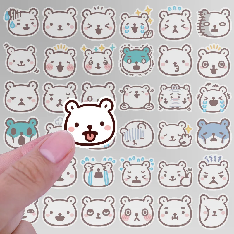 40 шт./упак. мультфильм Rilakkuma Стикеры s Водонепроницаемый ПВХ скейтборд Чемодан чемодан гитары Скрапбукинг забавные девочки; дети Стикеры