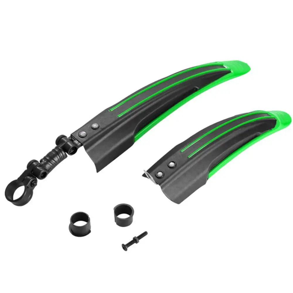 

2019 New Mountain Bike MTB Cycling Tire Front Rear Mudguards Mud Guard Fender Plastic Bycicle Accessories