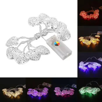 

LED Heart Shape Light String Night Iron Christmas Wedding Party Home Decoration