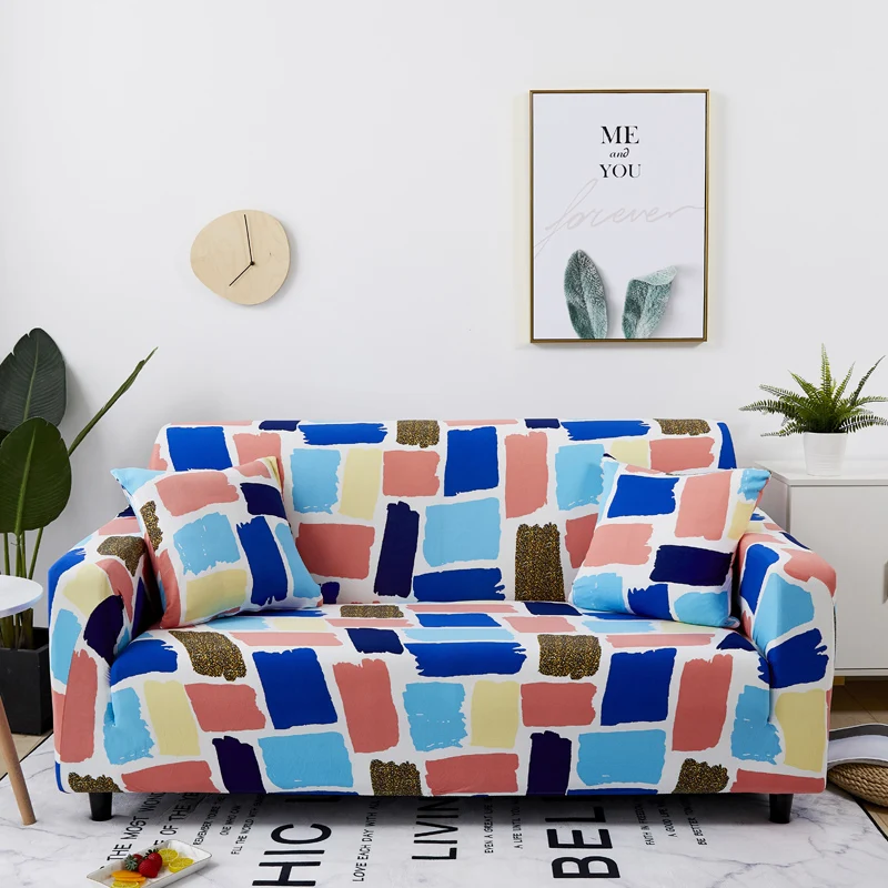 

Modern Fashion Stretch Sofa Cover Furniture Protector Polyester All-inclusive Slip-Resistant Couch Cover Elastic Slipcover