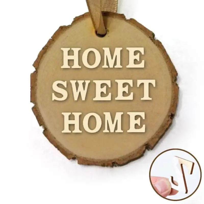 

26 English Alphabet Letters Wood Number Wooden Household Arts Crafts Letter Digital Display Arts Crafts Letter Display
