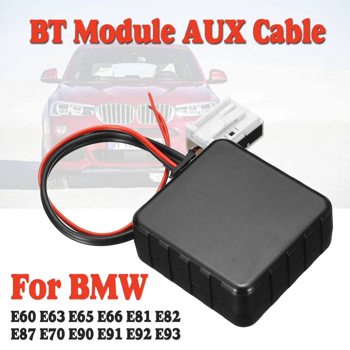 12 В Автомобильный bluetooth 5,0 Модуль AUX кабель адаптер аудио Радио Стерео AUX IN для BMW E60 E66 E70 E82 E87 E90 E92|Автомобильный комплект Bluetooth| | АлиЭкспресс