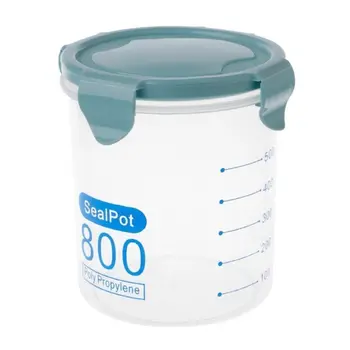 

Kitchen Food Storage Container Box Plastic Candy Box Fruit Basket Grain Transparent Sealed Cans Multi-Capacity Kitchen Supplies
