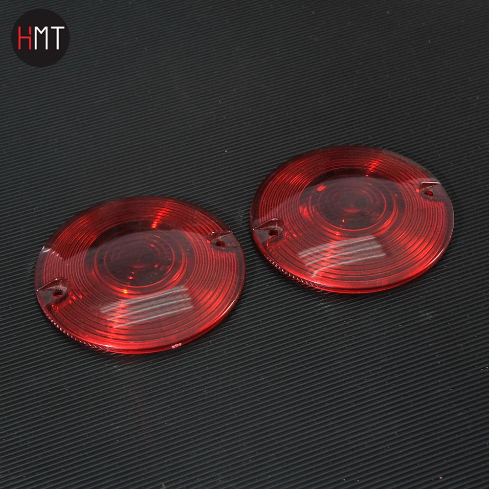 

For Harley Touring Road King FLHTC FLHTK FLHT 1986-2018 3-1/4" Flat Turn Signal Light Lens