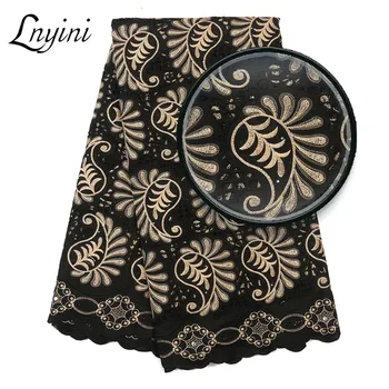 

Original Nigerian 100% Cotton Lace Fabric with Stones 2020 Latest Swiss Voile Lace in Switzerland African Dry Lace Fabric L3171B