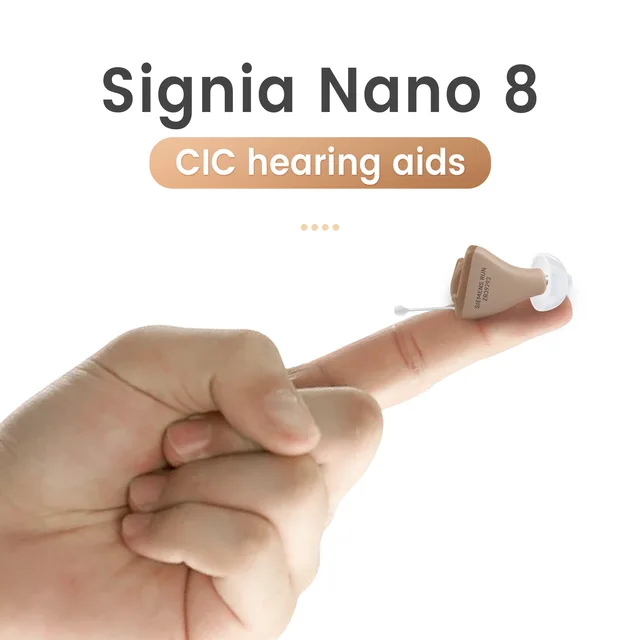 SIEMENS Signia Invisible Hearing Aids 8 Channel Programmable Digital Hearing aid Phone App Adjust Hearing aids Ear Care Original 5
