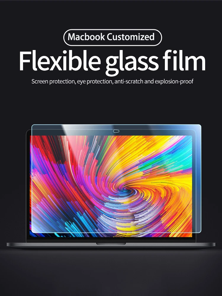 Гибкая Защитная пленка для экрана PIRISI HD MacBook Pro 16 дюймов модель A2141 5 слоев 9H 0 2 мм