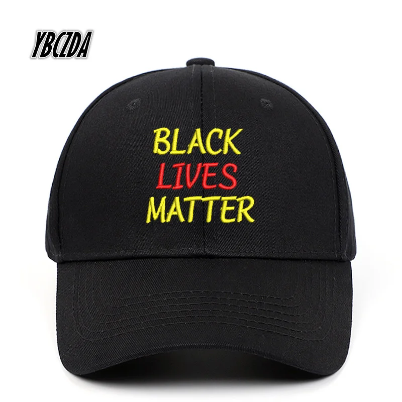 

Fashion Men Women BLACK LIVES MATTER Letters Cotton Adjustable Baseball Cap Summer gorras Hip Hop Cap Sun Hat Snapback Hats bone