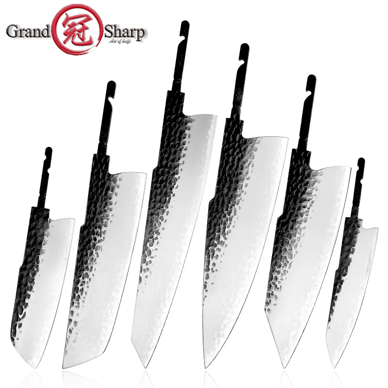Grandsharp Handmade Chef Knife Japanese Kitchen Knife Blanks