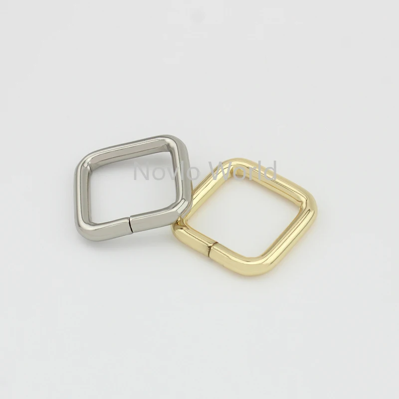 5 pieces,inner width 20*20mm 3/4", metal rectangle buckle opened buckles handbag purse buckle diy hardware accessories