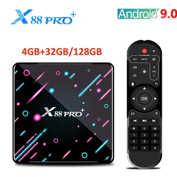 

X88 PRO Plus RK3368 Android Tv Box Android9.0 4GB DDR3 32GB64GB 8Octa-core 4K (3840x2160 pixel ) Media Player set top box